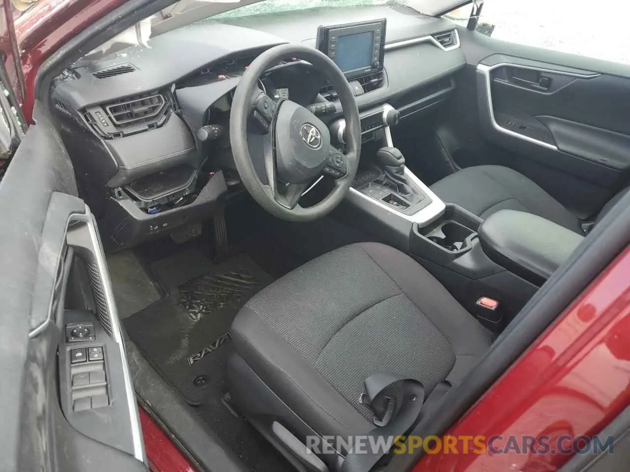 8 fotografías del automóvil dañado 2T3H1RFV7MW109046 TOYOTA RAV4 2021