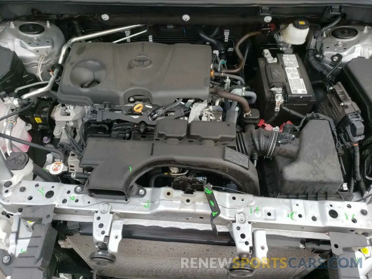 12 fotografías del automóvil dañado 2T3H1RFV7MW178304 TOYOTA RAV4 2021