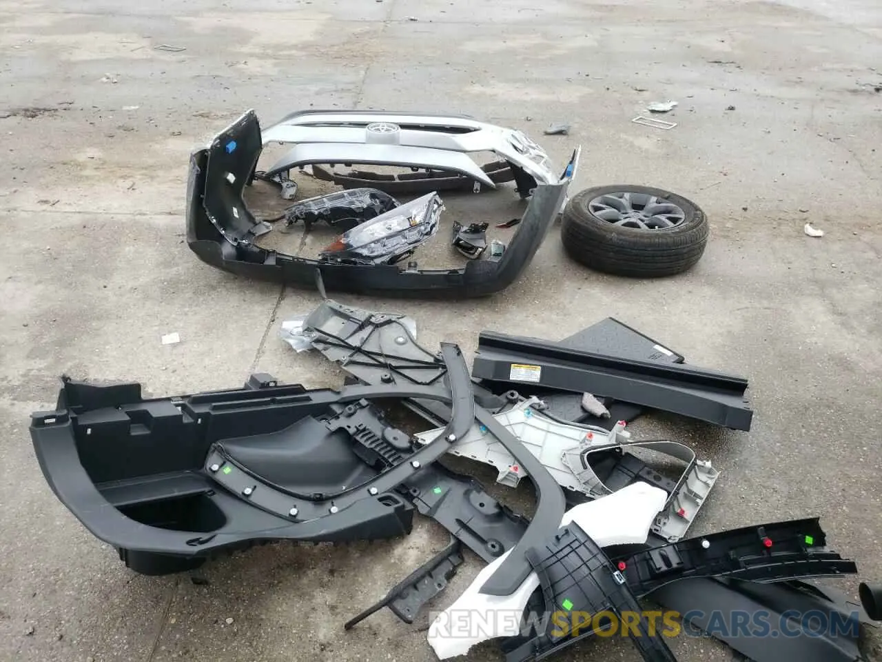13 fotografías del automóvil dañado 2T3H1RFV7MW178304 TOYOTA RAV4 2021