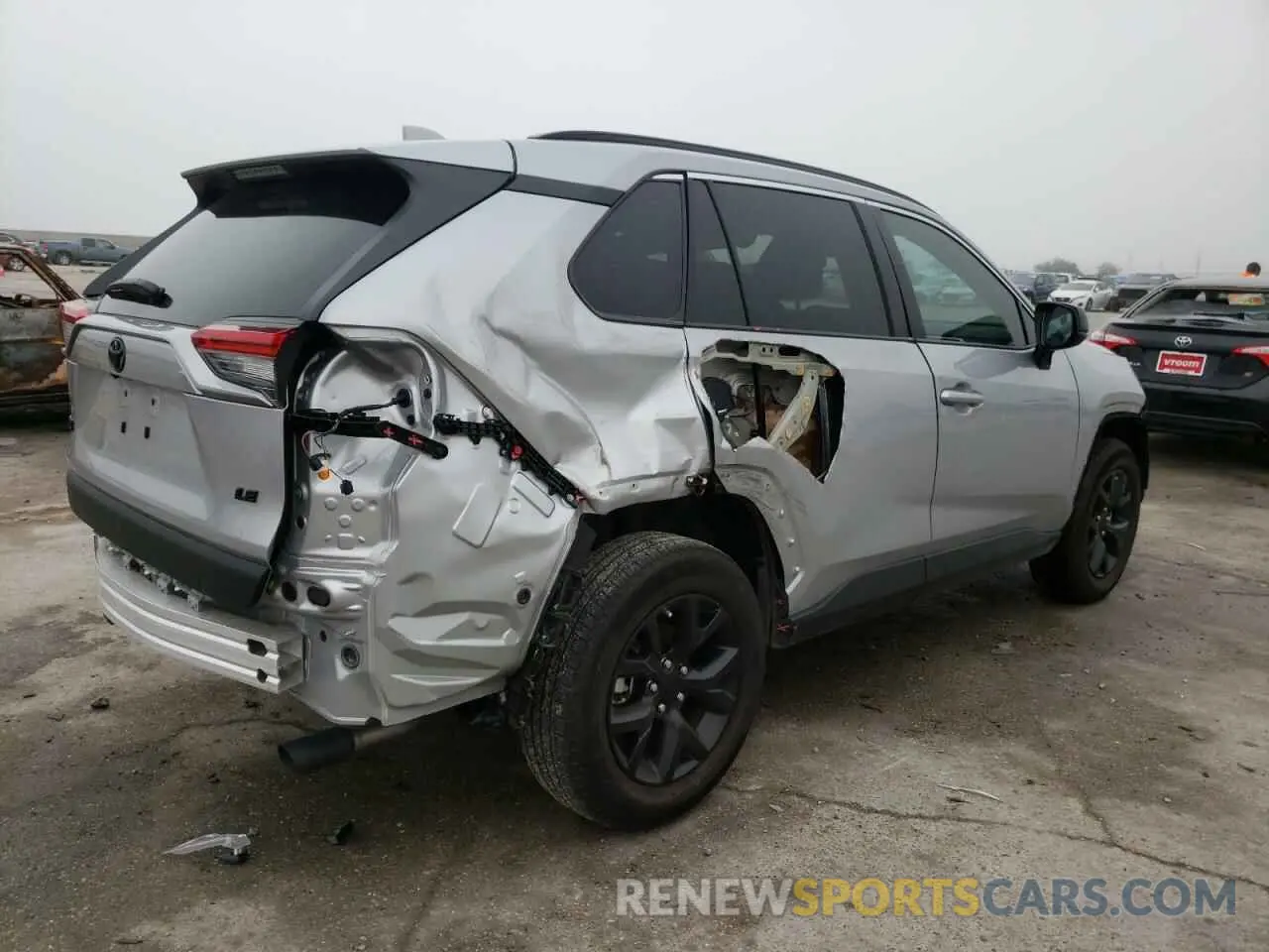 3 fotografías del automóvil dañado 2T3H1RFV7MW178304 TOYOTA RAV4 2021