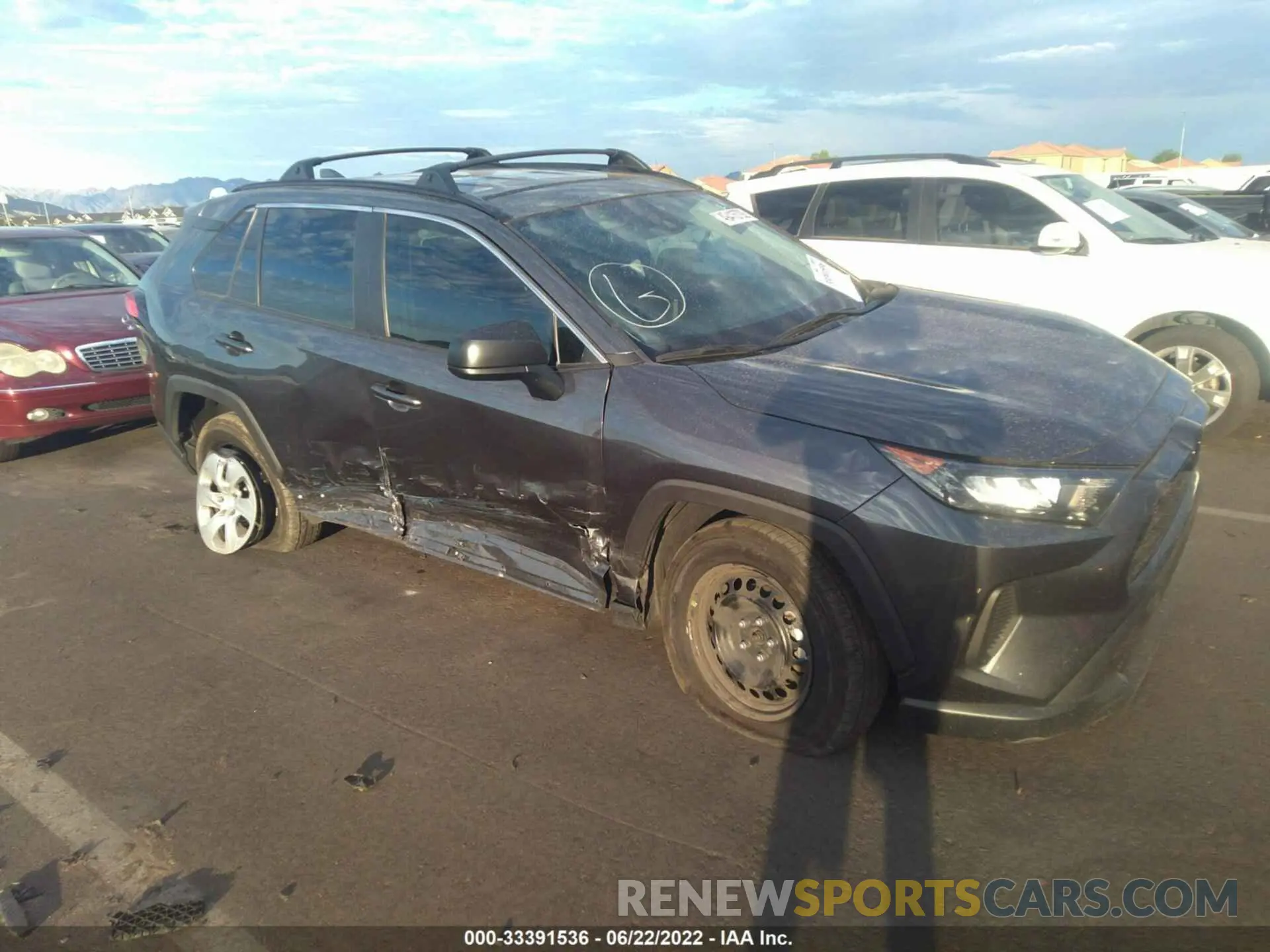 1 fotografías del automóvil dañado 2T3H1RFV8MC092355 TOYOTA RAV4 2021