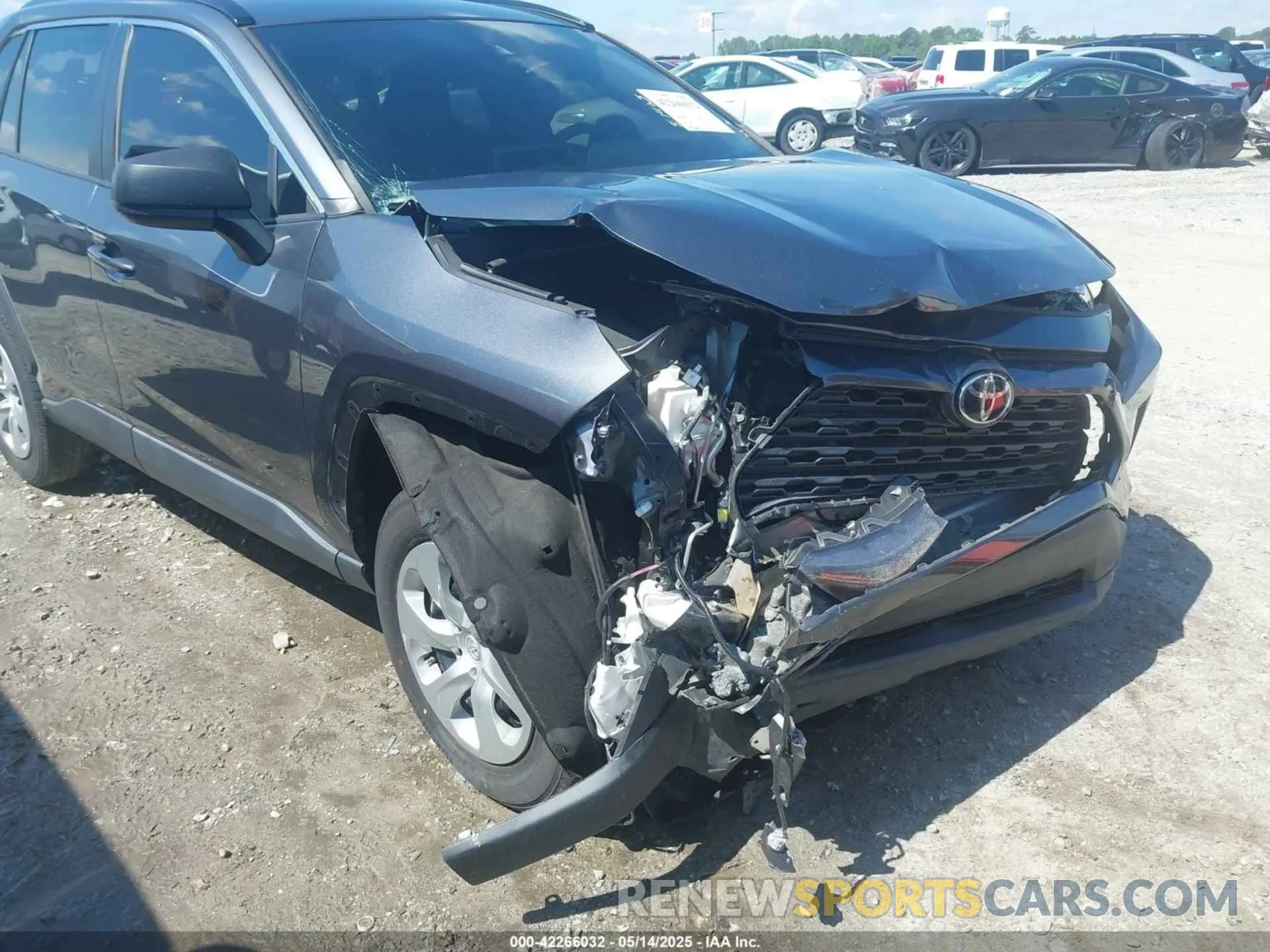 6 fotografías del automóvil dañado 2T3H1RFV8MC147368 TOYOTA RAV4 2021
