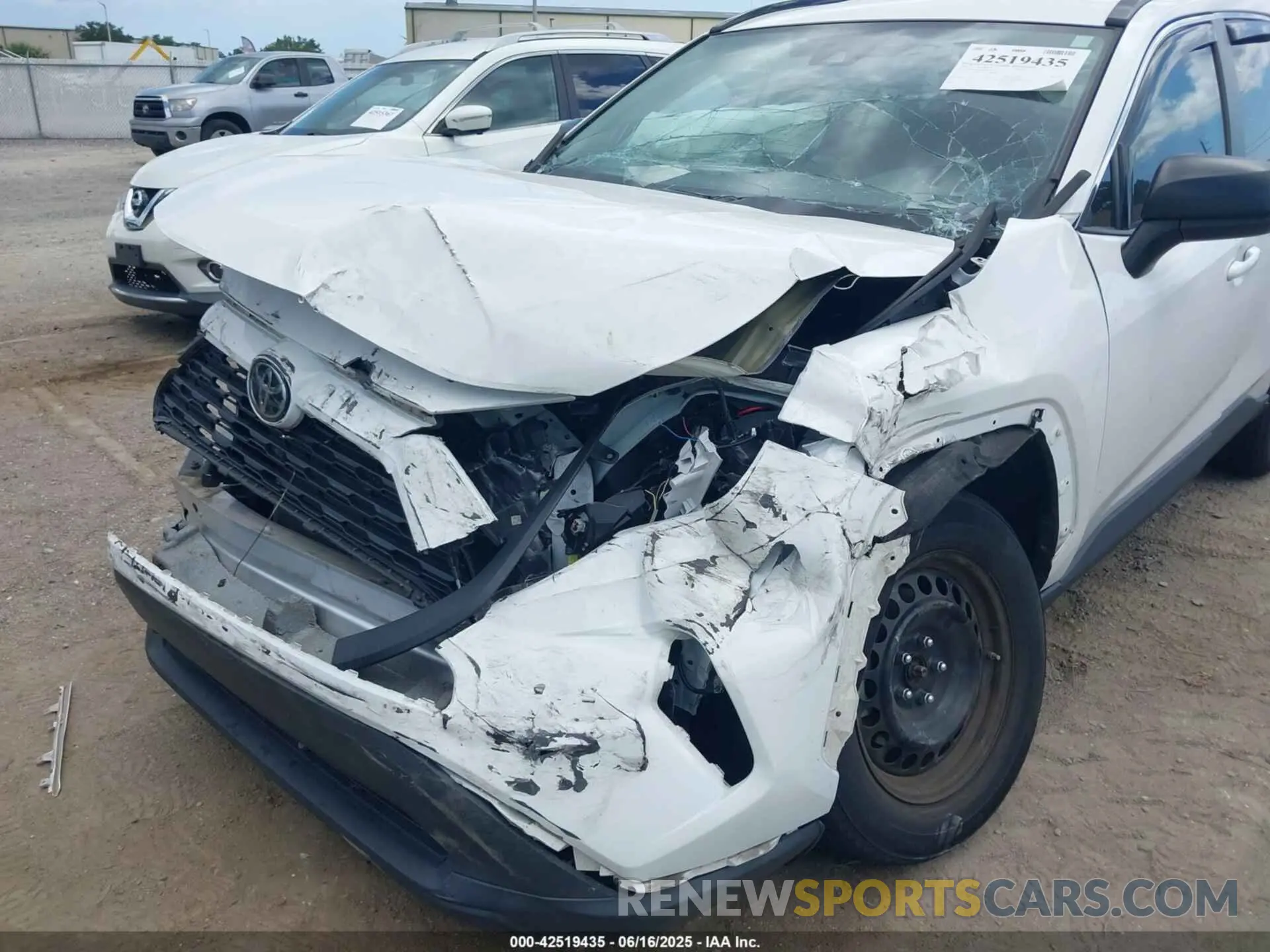 6 fotografías del automóvil dañado 2T3H1RFV8MW182801 TOYOTA RAV4 2021