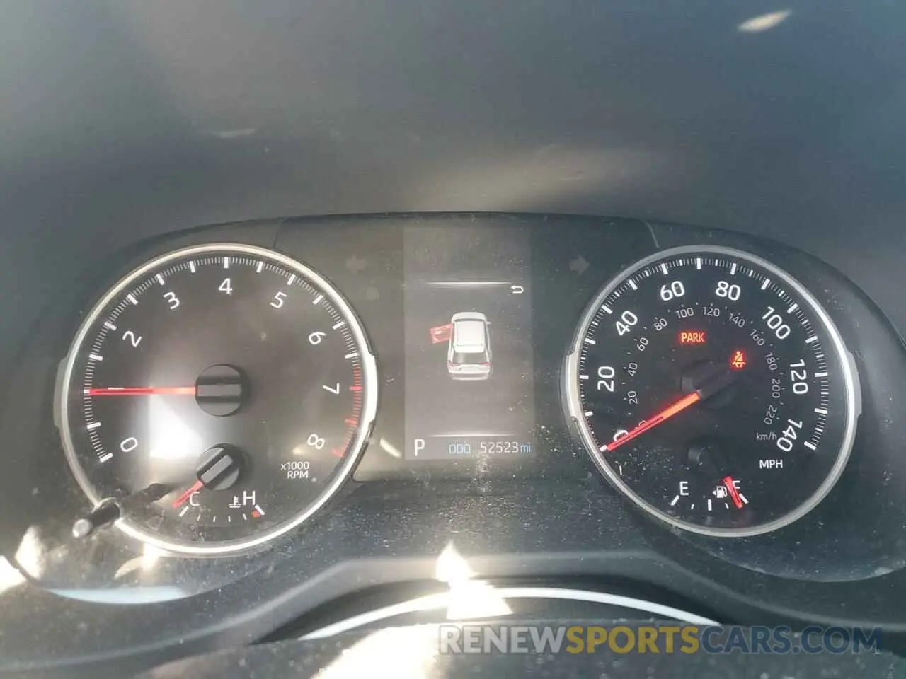 9 fotografías del automóvil dañado 2T3H1RFV9MC095586 TOYOTA RAV4 2021