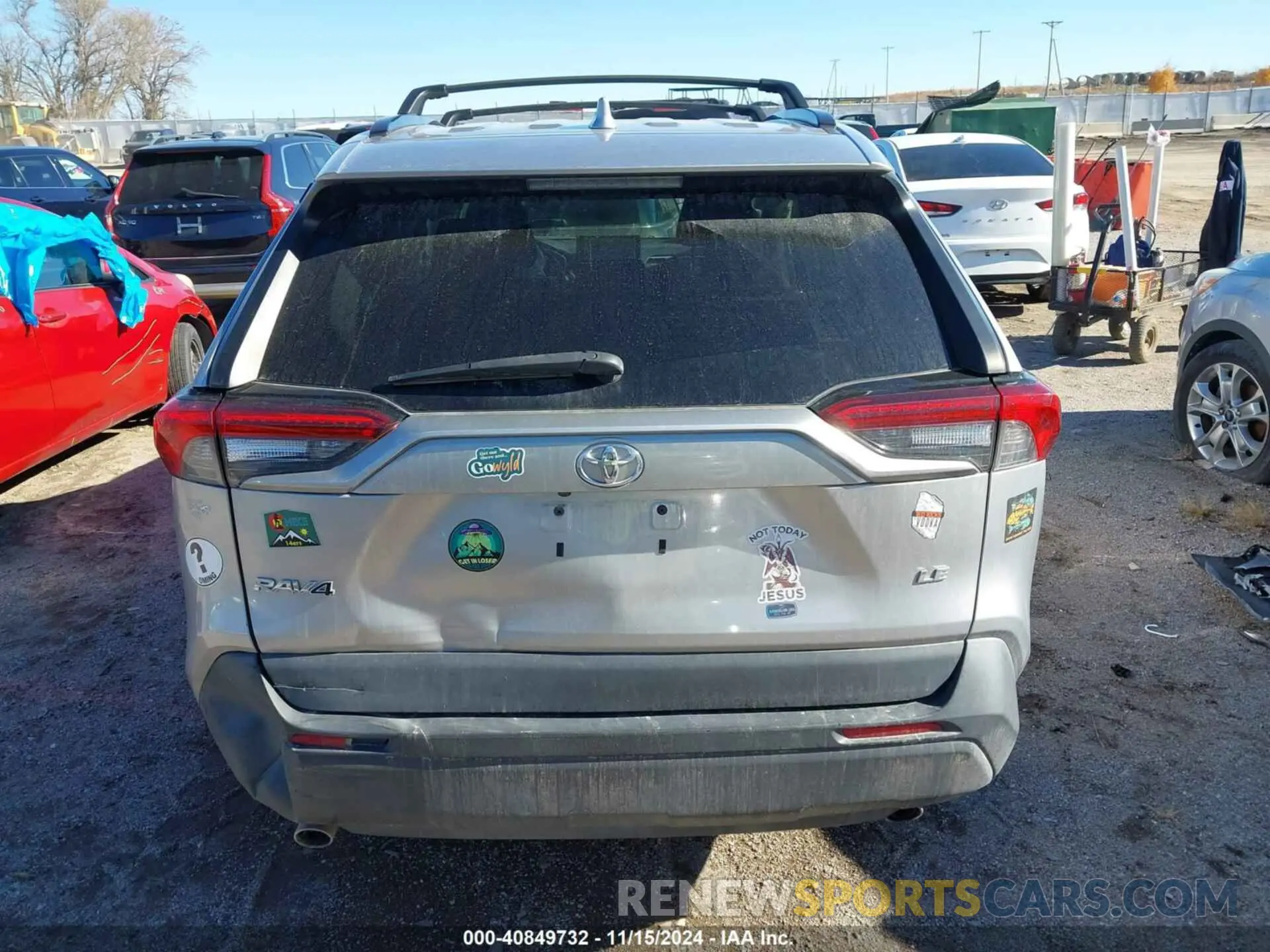 16 fotografías del automóvil dañado 2T3H1RFV9MC136363 TOYOTA RAV4 2021