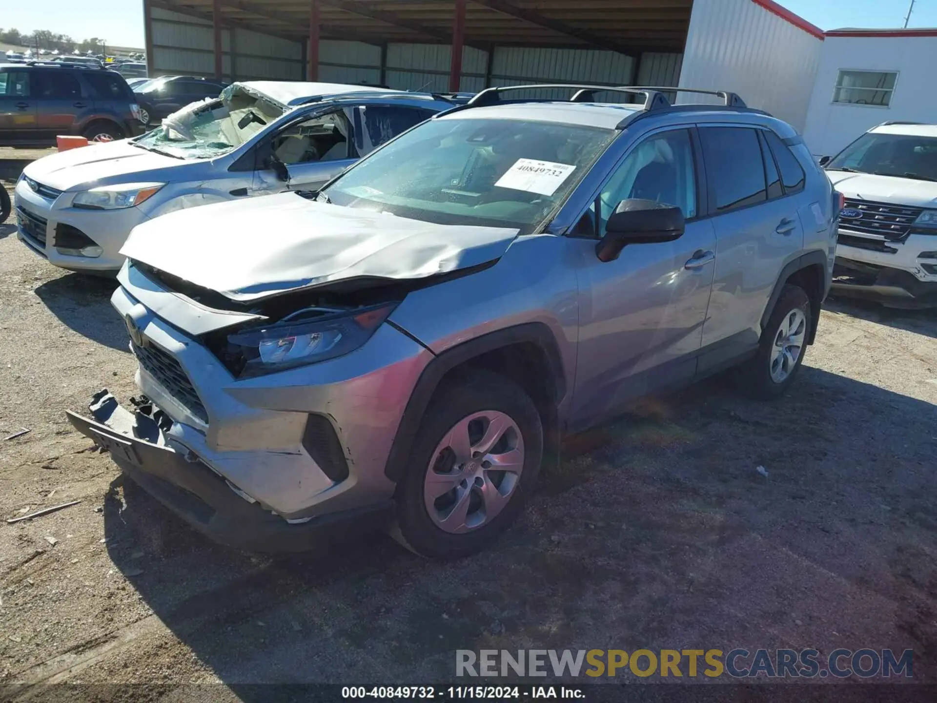 2 fotografías del automóvil dañado 2T3H1RFV9MC136363 TOYOTA RAV4 2021