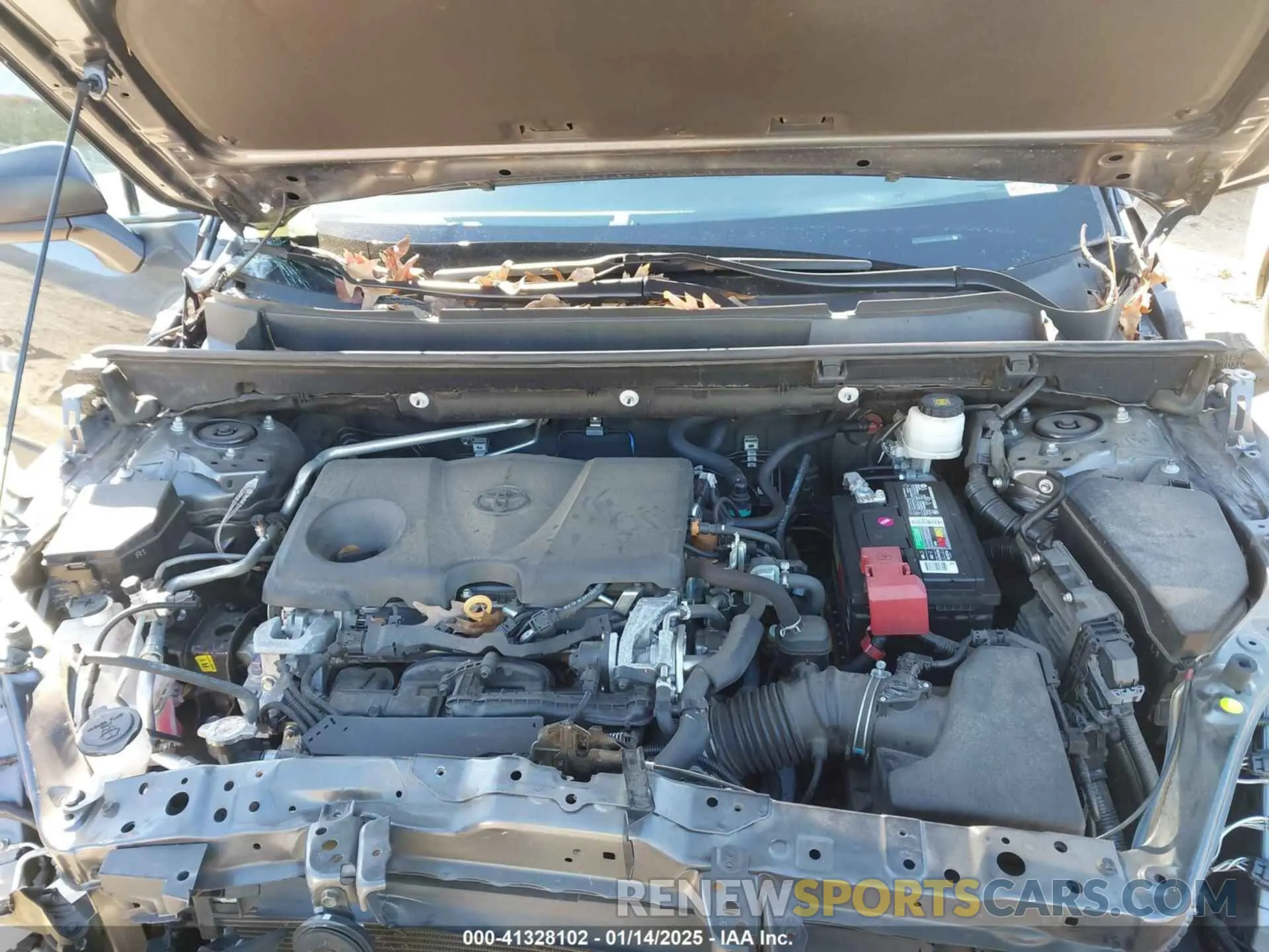 10 fotografías del automóvil dañado 2T3H1RFV9MC141966 TOYOTA RAV4 2021