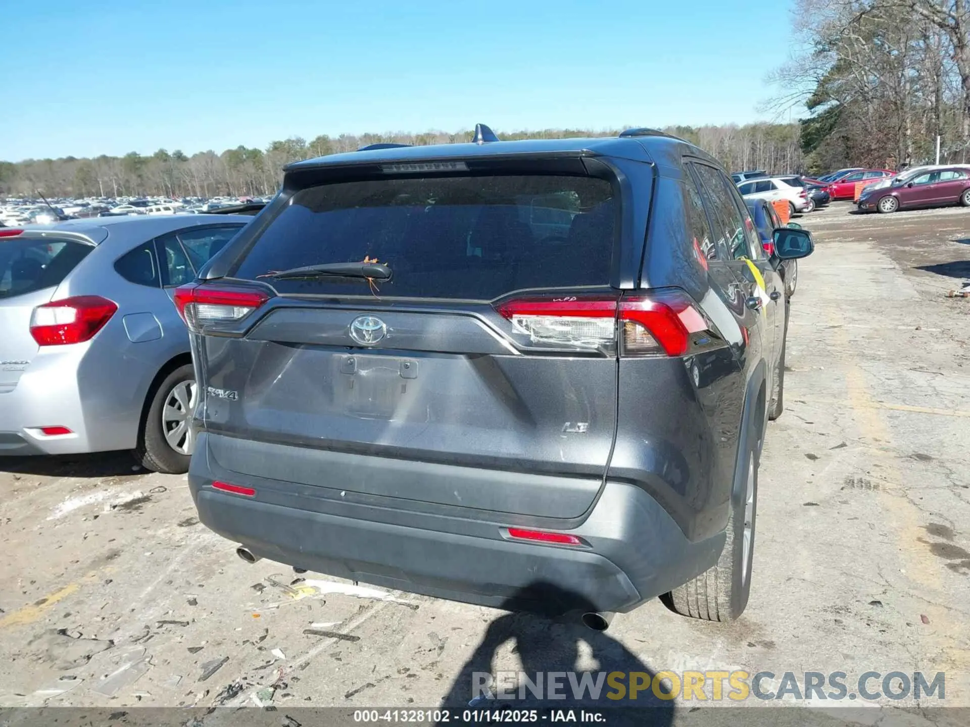 4 fotografías del automóvil dañado 2T3H1RFV9MC141966 TOYOTA RAV4 2021