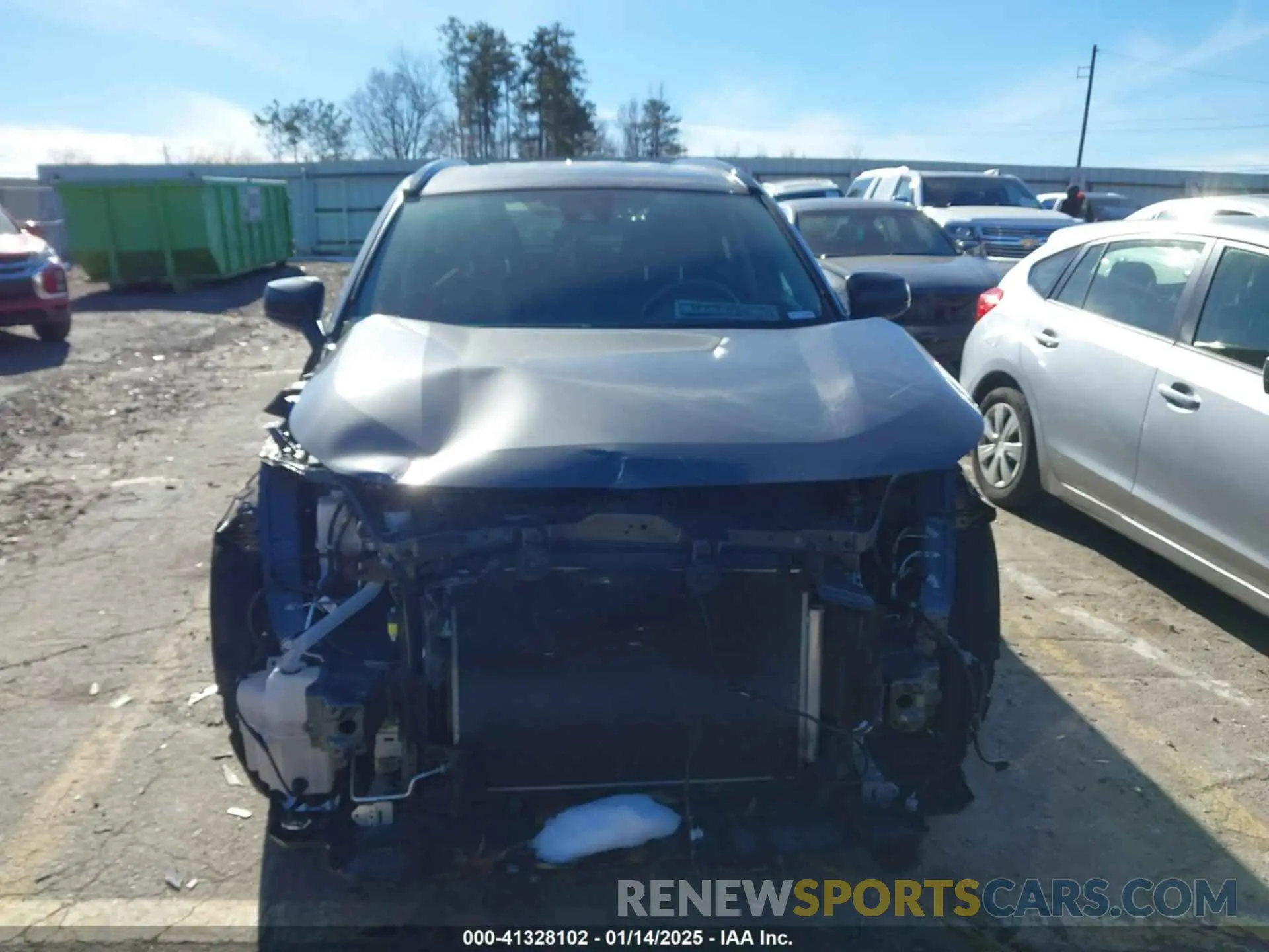 6 fotografías del automóvil dañado 2T3H1RFV9MC141966 TOYOTA RAV4 2021