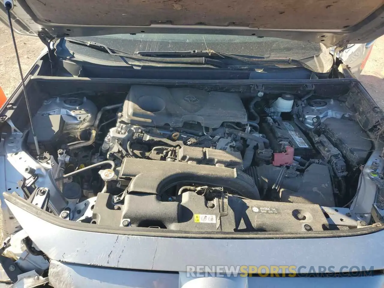 12 fotografías del automóvil dañado 2T3H1RFV9MC149873 TOYOTA RAV4 2021
