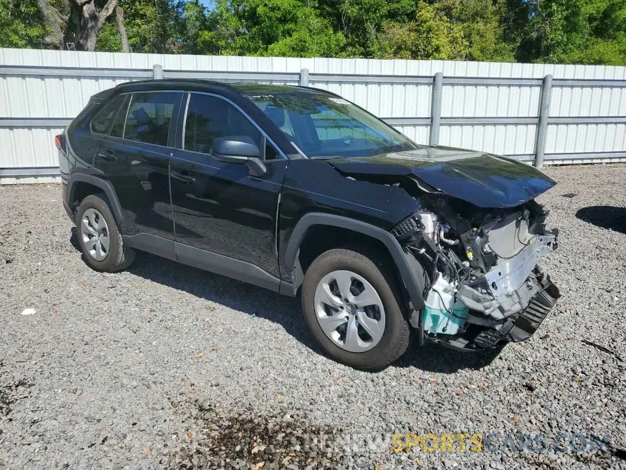 4 fotografías del automóvil dañado 2T3H1RFV9MC156659 TOYOTA RAV4 2021