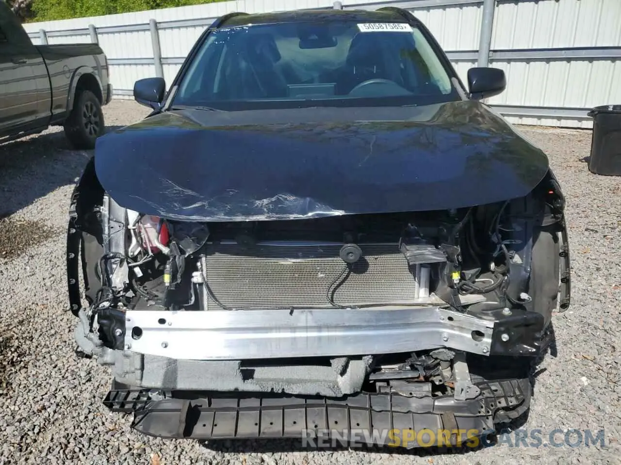 5 fotografías del automóvil dañado 2T3H1RFV9MC156659 TOYOTA RAV4 2021