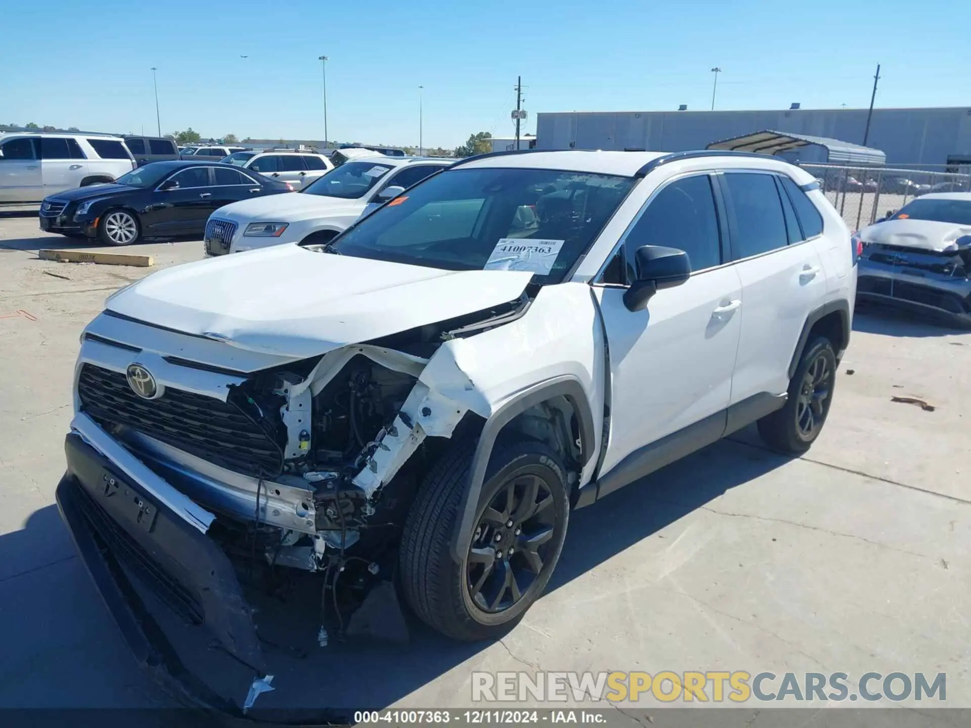 2 fotografías del automóvil dañado 2T3H1RFV9MC159285 TOYOTA RAV4 2021