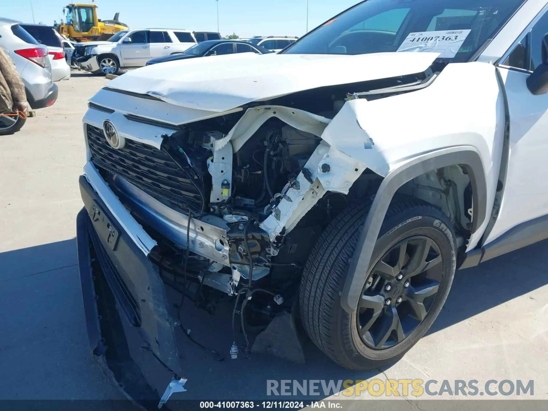 6 fotografías del automóvil dañado 2T3H1RFV9MC159285 TOYOTA RAV4 2021