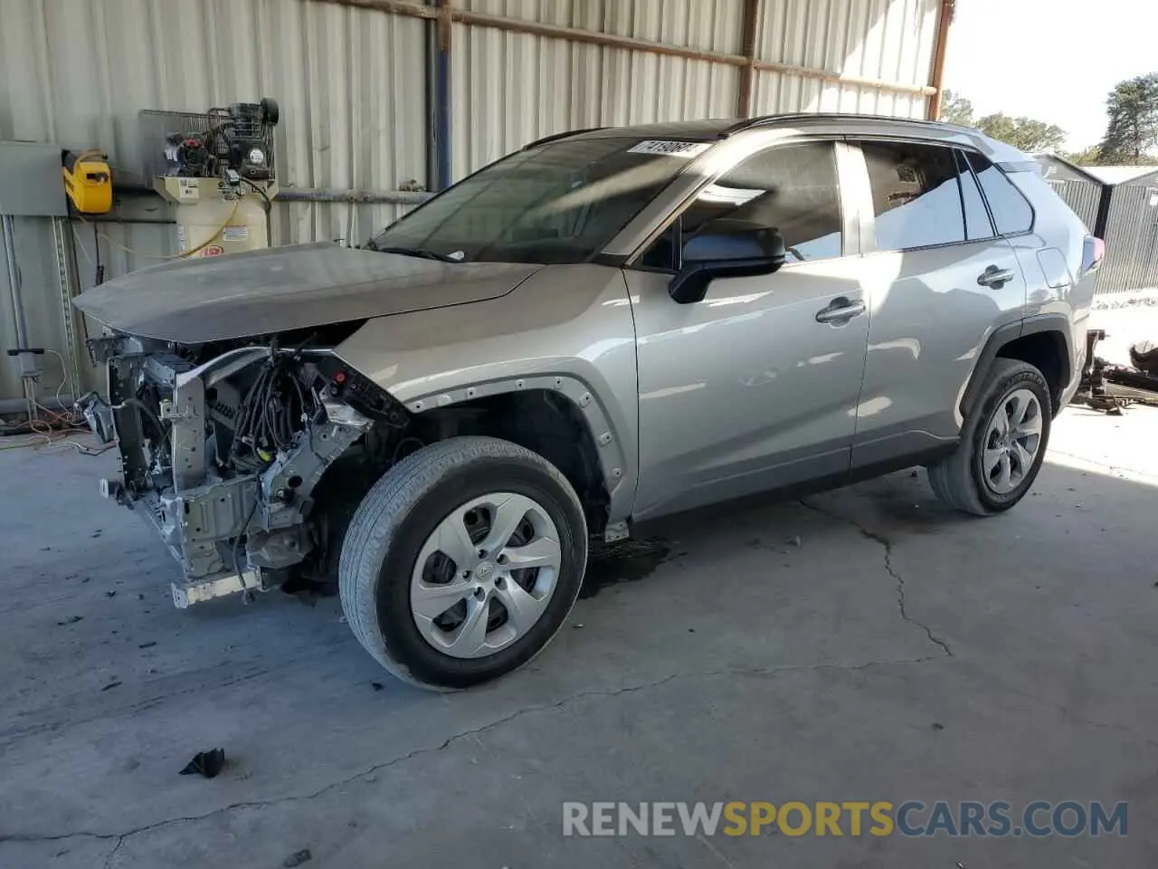 1 fotografías del automóvil dañado 2T3H1RFV9MC160209 TOYOTA RAV4 2021