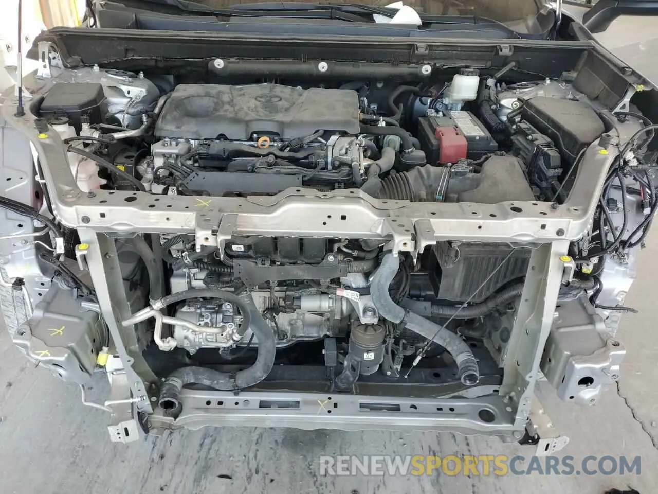 12 fotografías del automóvil dañado 2T3H1RFV9MC160209 TOYOTA RAV4 2021