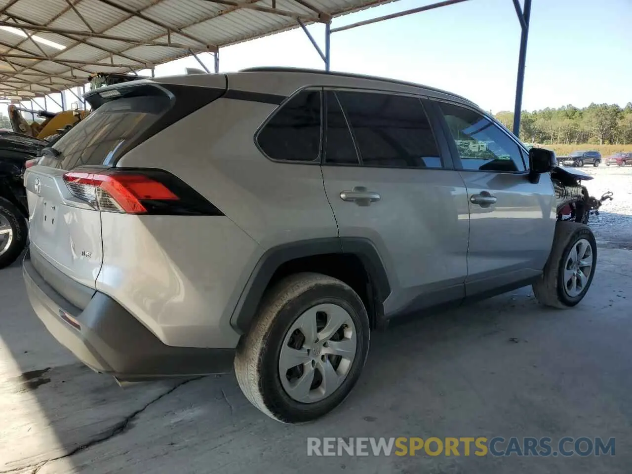 3 fotografías del automóvil dañado 2T3H1RFV9MC160209 TOYOTA RAV4 2021