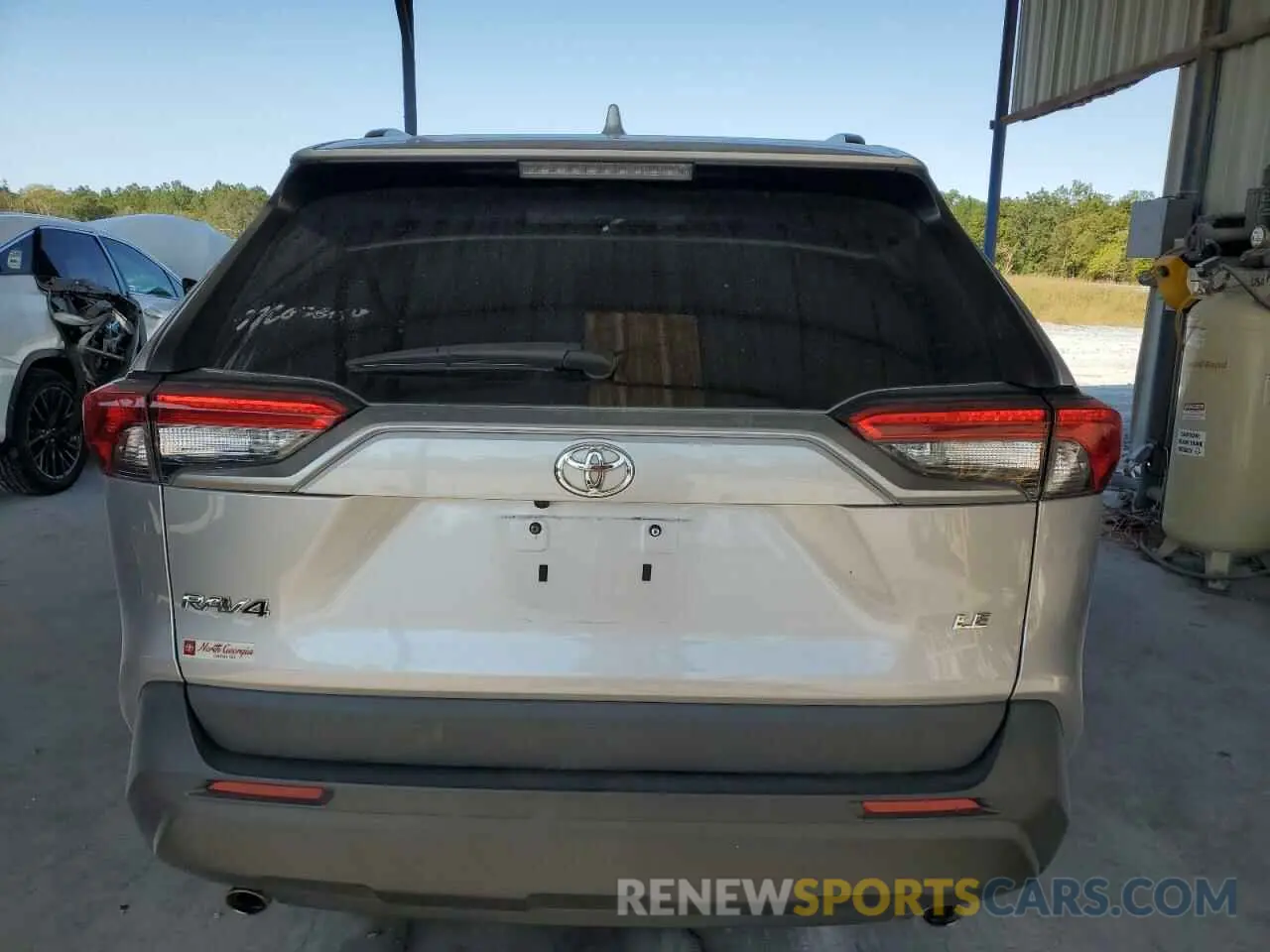 6 fotografías del automóvil dañado 2T3H1RFV9MC160209 TOYOTA RAV4 2021