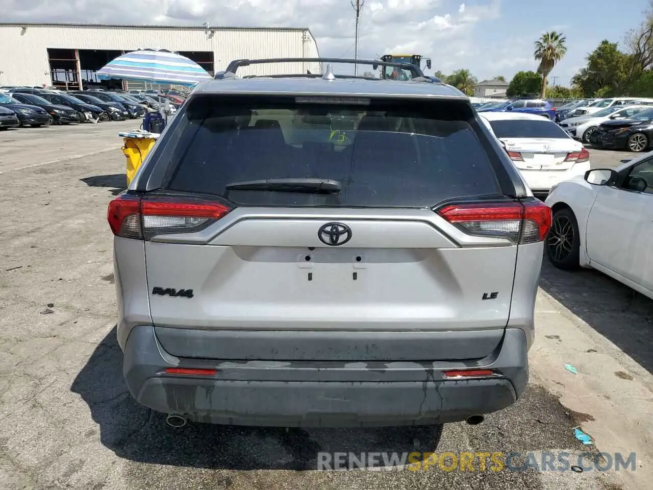 6 fotografías del automóvil dañado 2T3H1RFV9MC167614 TOYOTA RAV4 2021