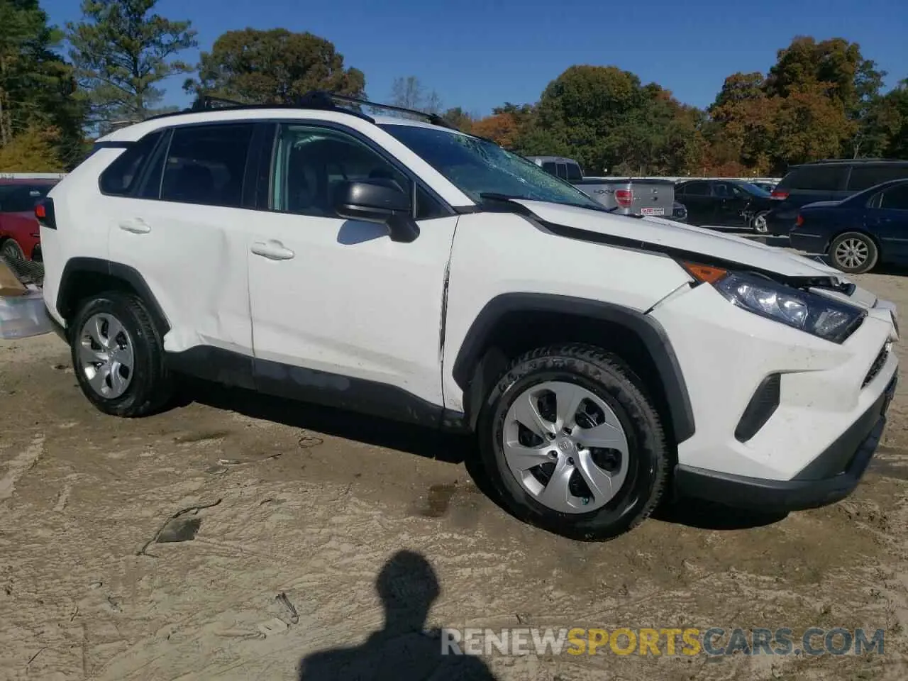 4 fotografías del automóvil dañado 2T3H1RFV9MC169184 TOYOTA RAV4 2021