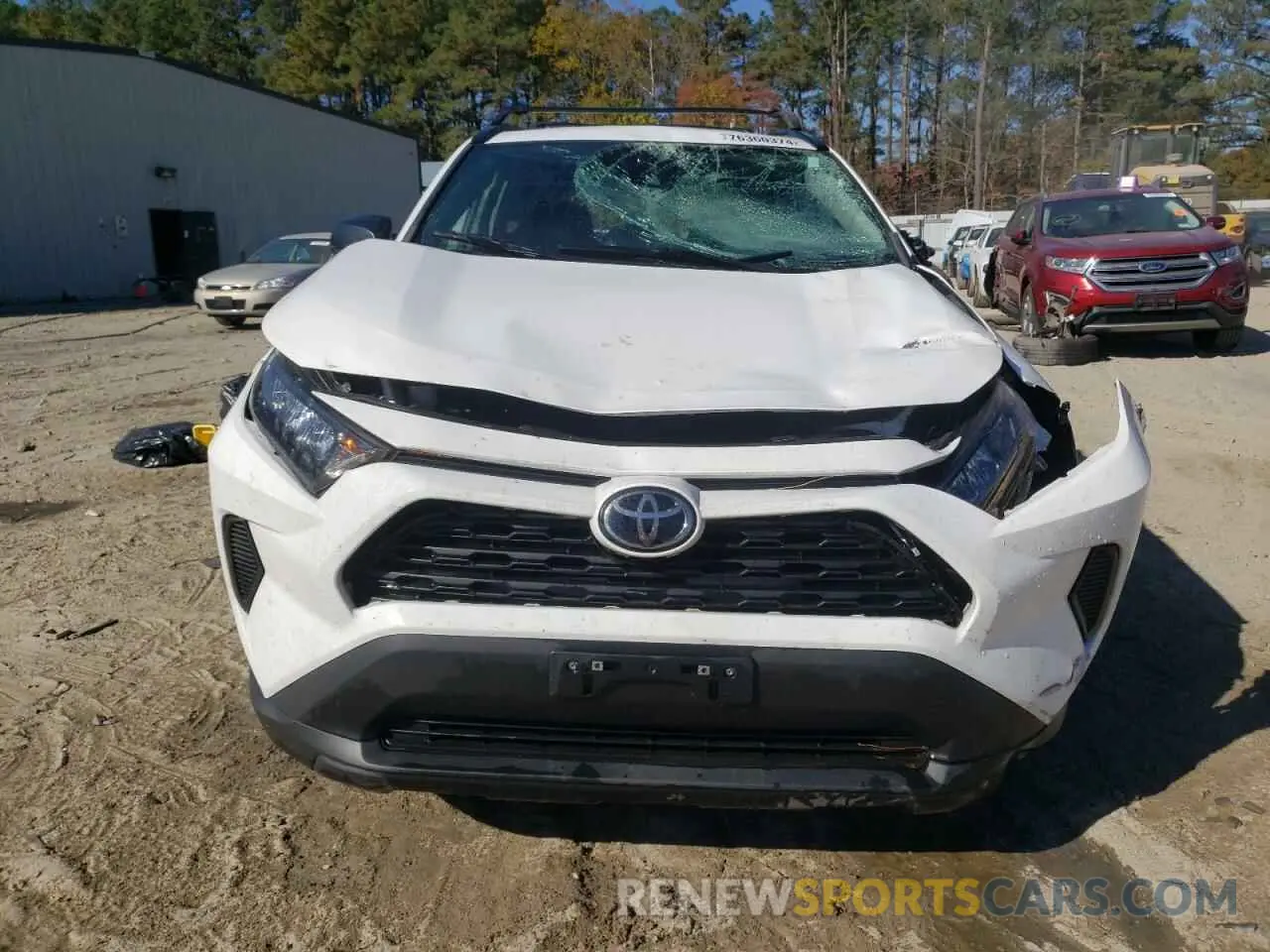 5 fotografías del automóvil dañado 2T3H1RFV9MC169184 TOYOTA RAV4 2021