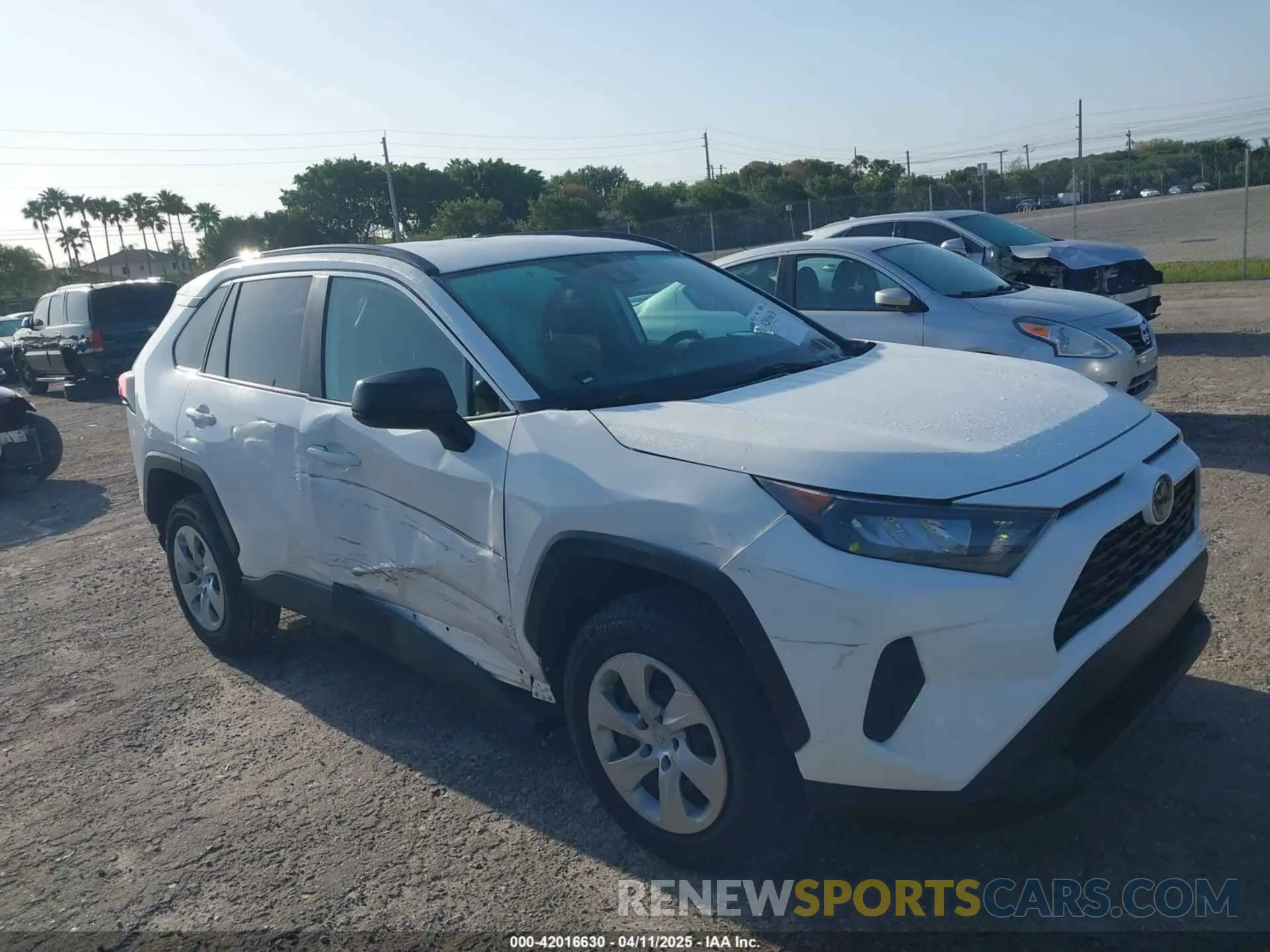 1 fotografías del automóvil dañado 2T3H1RFV9MW105564 TOYOTA RAV4 2021