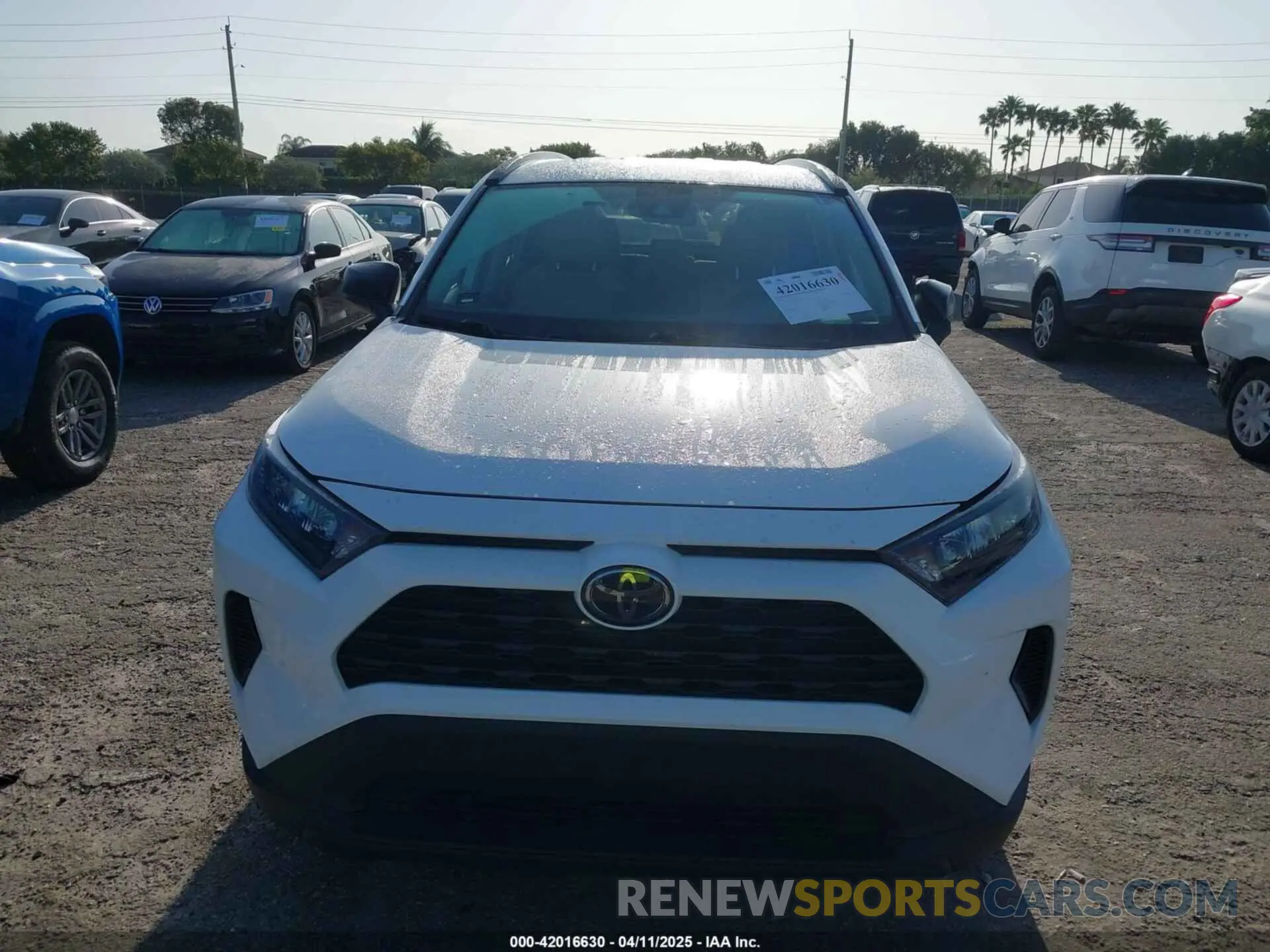 12 fotografías del automóvil dañado 2T3H1RFV9MW105564 TOYOTA RAV4 2021