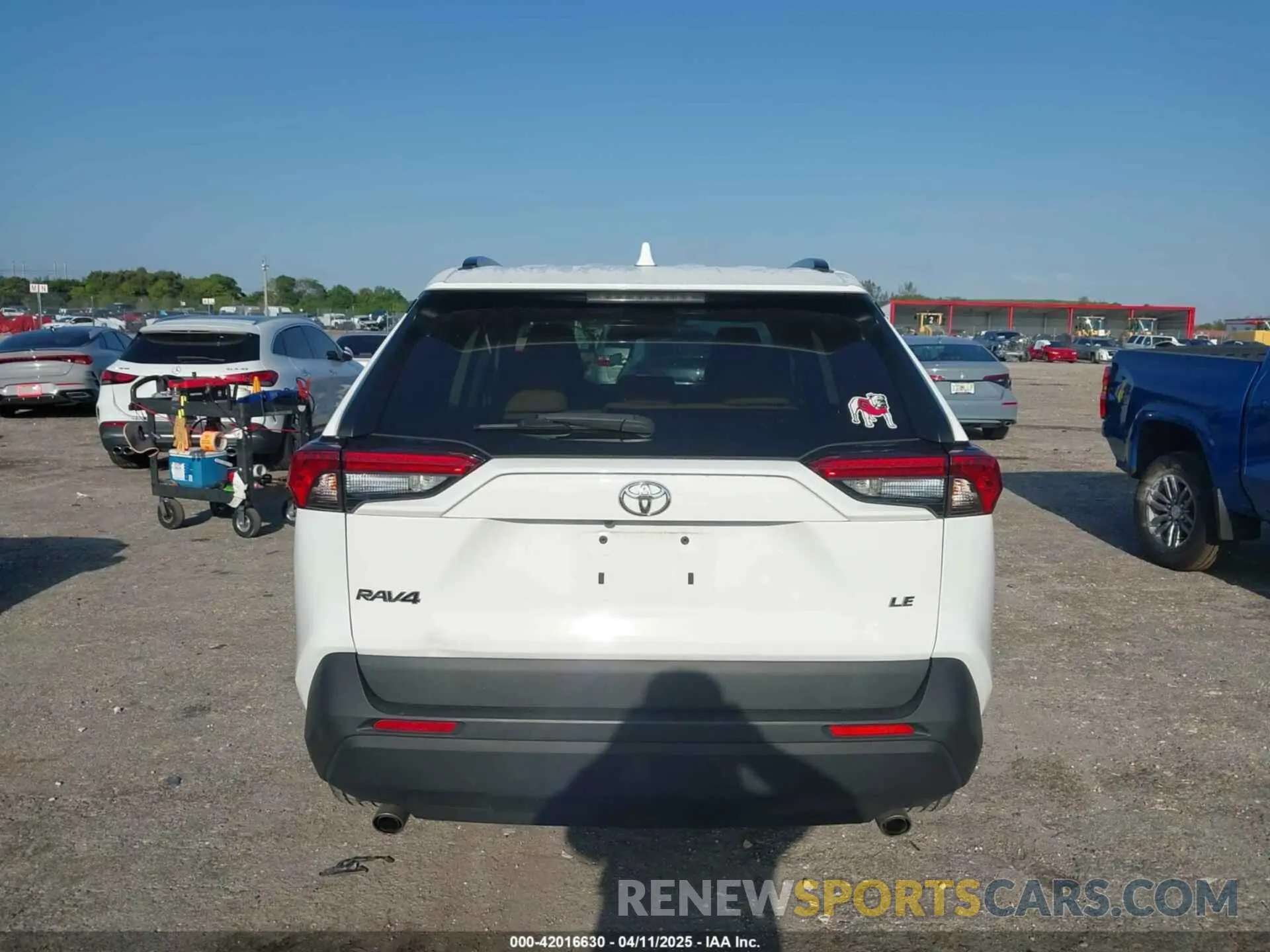 16 fotografías del automóvil dañado 2T3H1RFV9MW105564 TOYOTA RAV4 2021