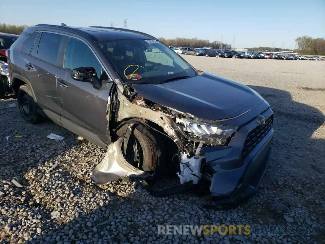 1 fotografías del automóvil dañado 2T3H1RFV9MW120811 TOYOTA RAV4 2021