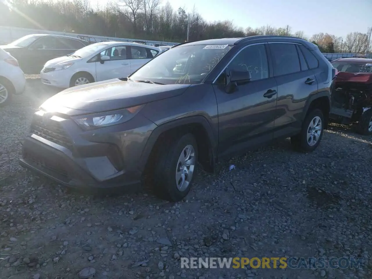 2 fotografías del automóvil dañado 2T3H1RFV9MW120811 TOYOTA RAV4 2021