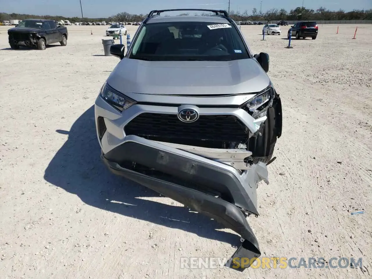 5 fotografías del automóvil dañado 2T3H1RFV9MW140329 TOYOTA RAV4 2021