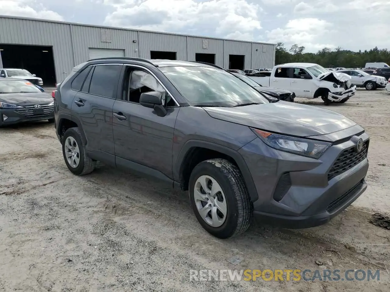 4 fotografías del automóvil dañado 2T3H1RFV9MW166154 TOYOTA RAV4 2021