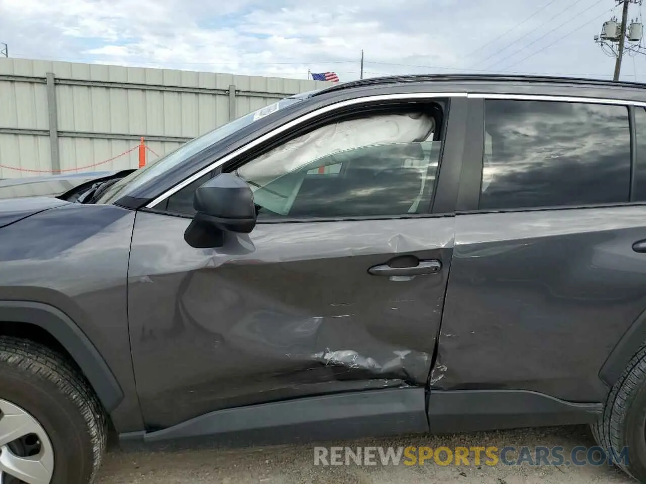 7 fotografías del automóvil dañado 2T3H1RFV9MW166154 TOYOTA RAV4 2021