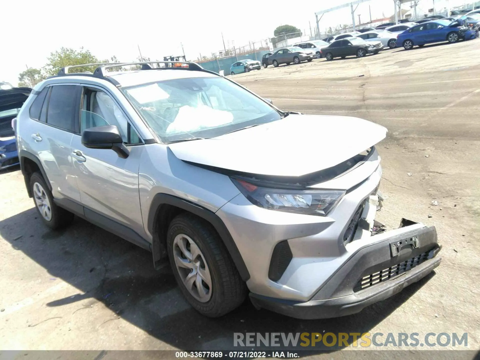 1 fotografías del automóvil dañado 2T3H1RFVXMC090400 TOYOTA RAV4 2021