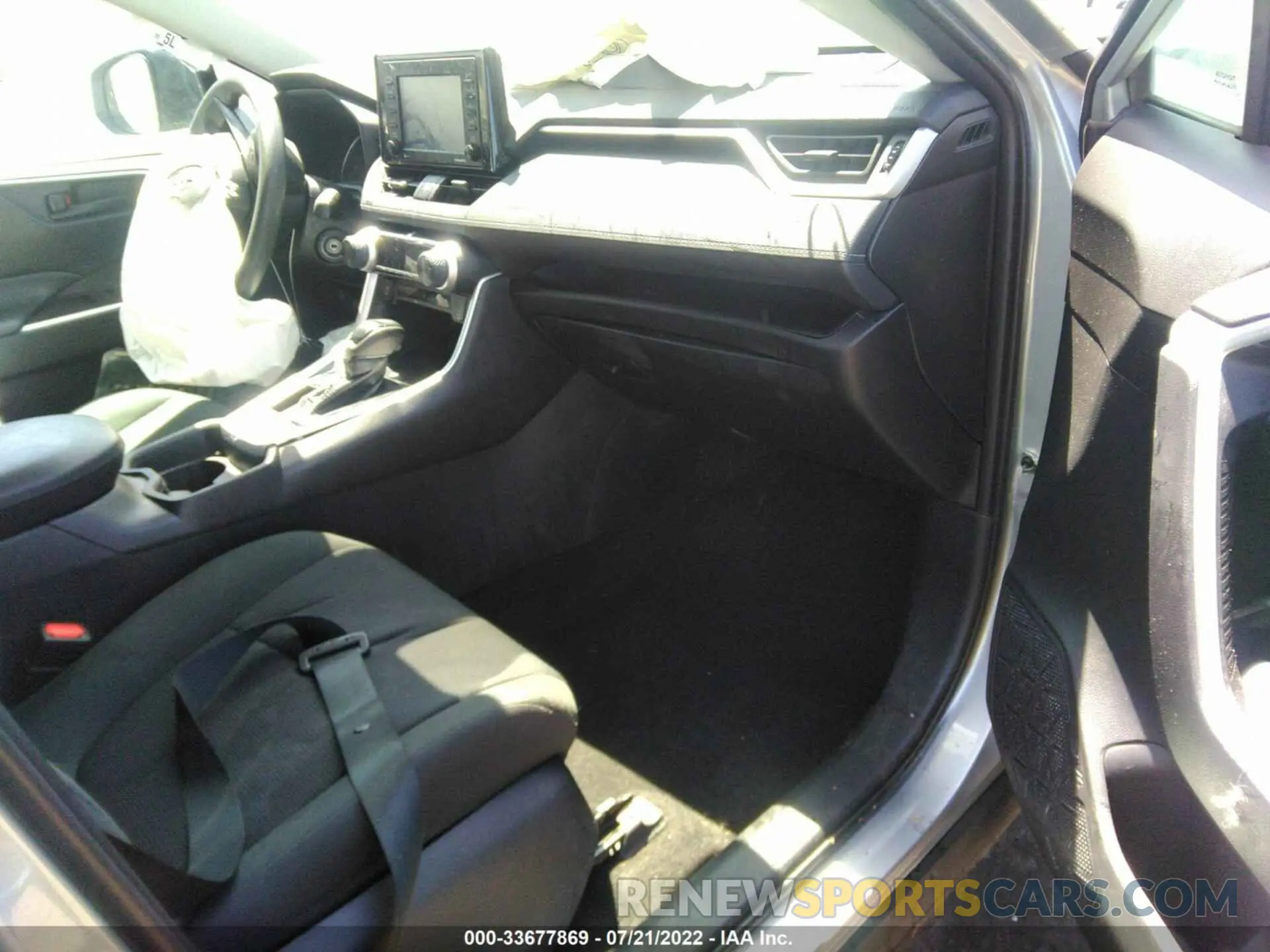 5 fotografías del automóvil dañado 2T3H1RFVXMC090400 TOYOTA RAV4 2021