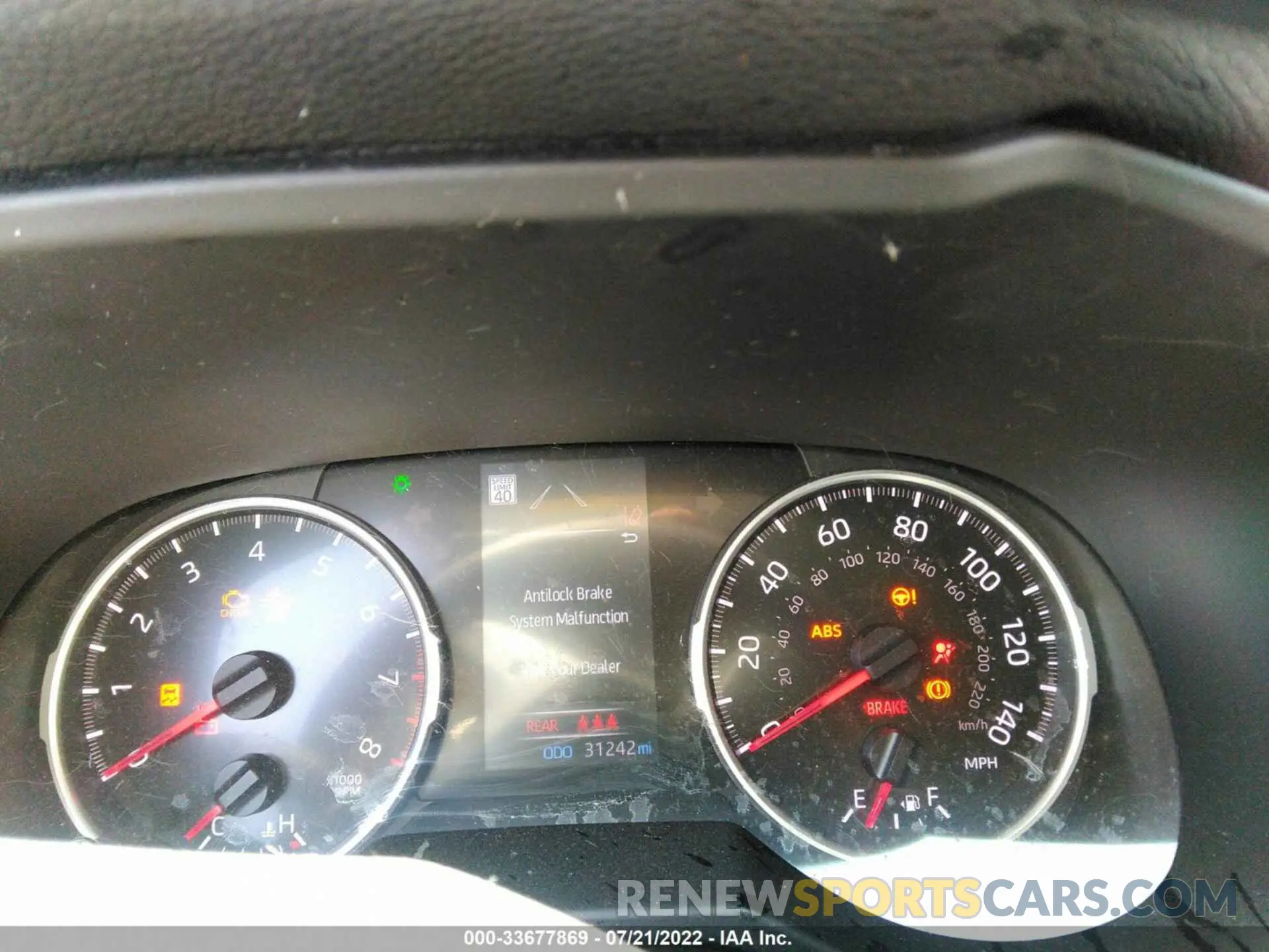 7 fotografías del automóvil dañado 2T3H1RFVXMC090400 TOYOTA RAV4 2021