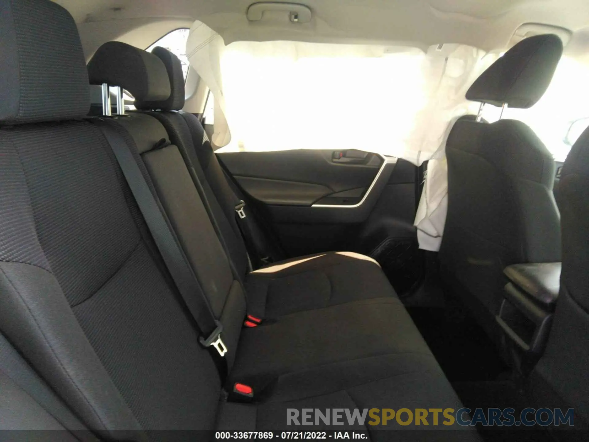 8 fotografías del automóvil dañado 2T3H1RFVXMC090400 TOYOTA RAV4 2021