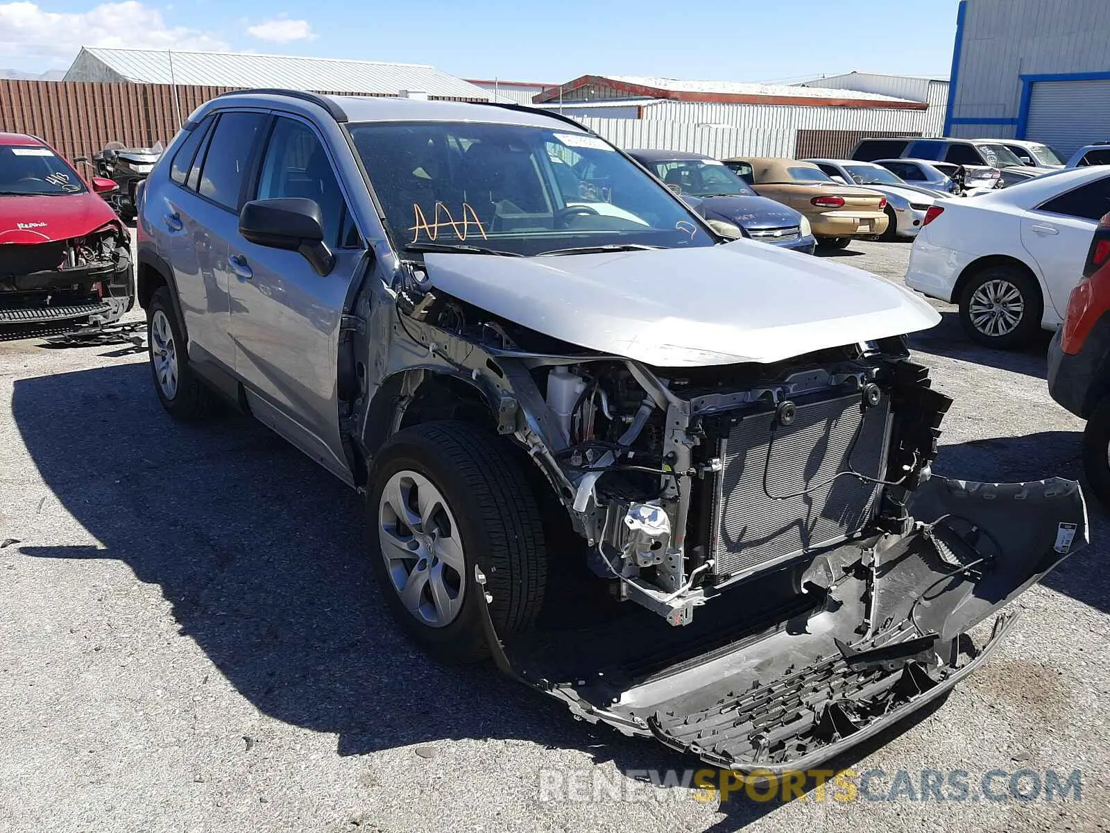 1 fotografías del automóvil dañado 2T3H1RFVXMC094463 TOYOTA RAV4 2021