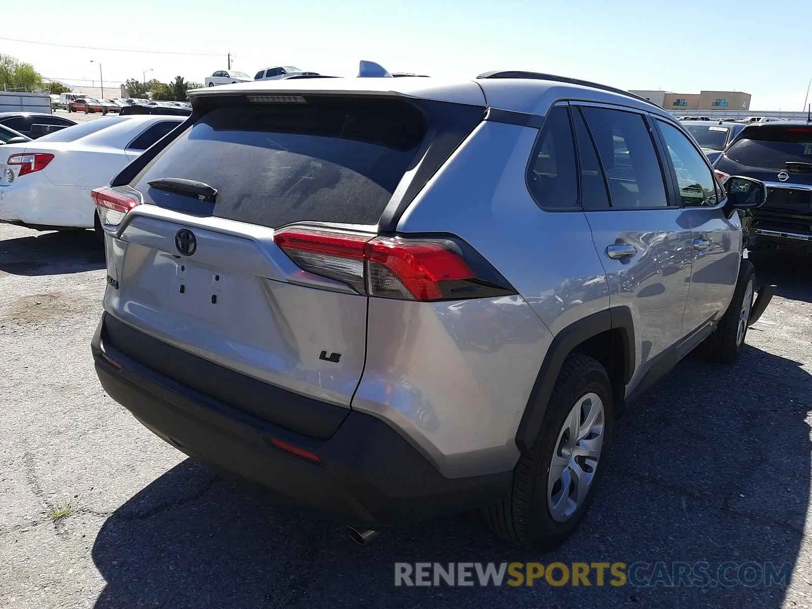 4 fotografías del automóvil dañado 2T3H1RFVXMC094463 TOYOTA RAV4 2021