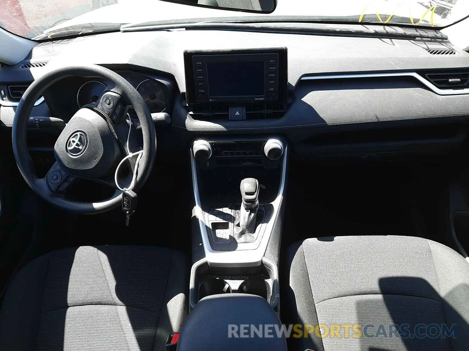9 fotografías del automóvil dañado 2T3H1RFVXMC094463 TOYOTA RAV4 2021