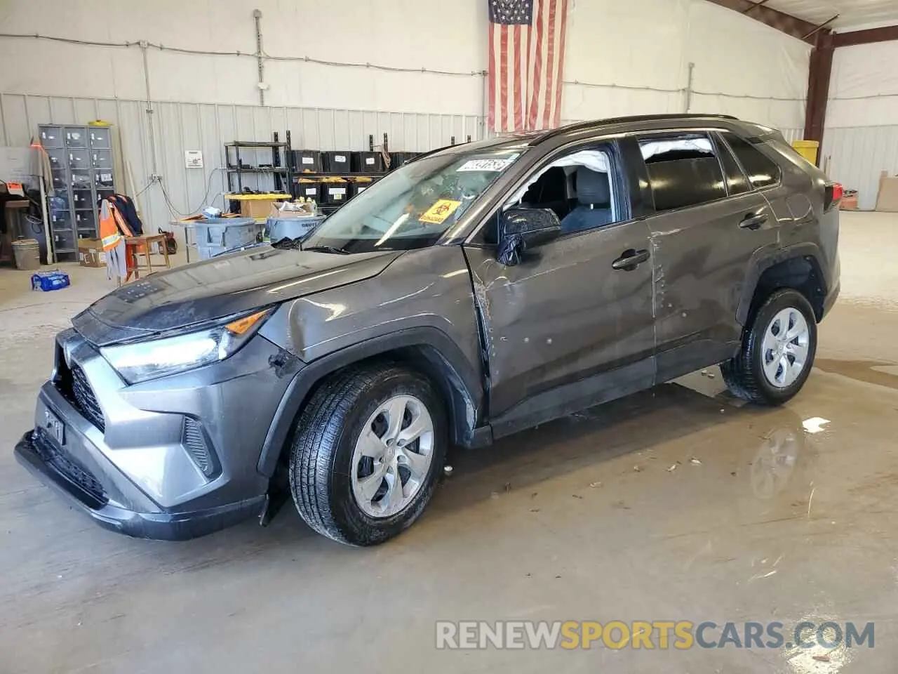 1 fotografías del automóvil dañado 2T3H1RFVXMC100049 TOYOTA RAV4 2021
