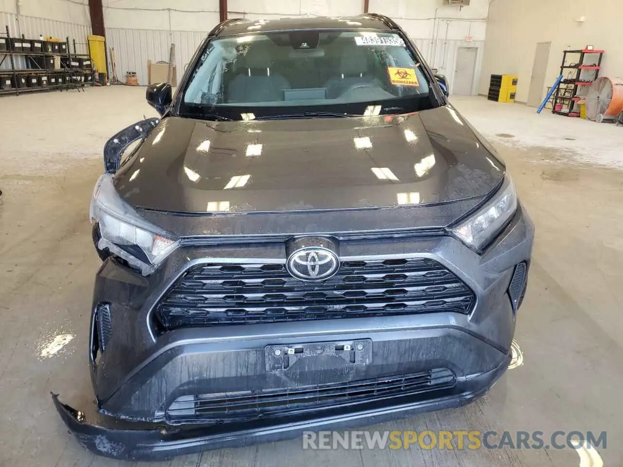 5 fotografías del automóvil dañado 2T3H1RFVXMC100049 TOYOTA RAV4 2021