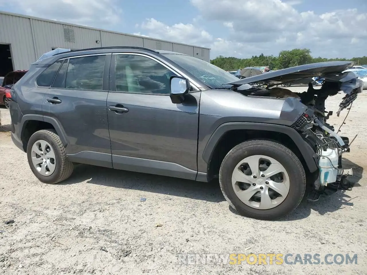 4 fotografías del automóvil dañado 2T3H1RFVXMC113951 TOYOTA RAV4 2021