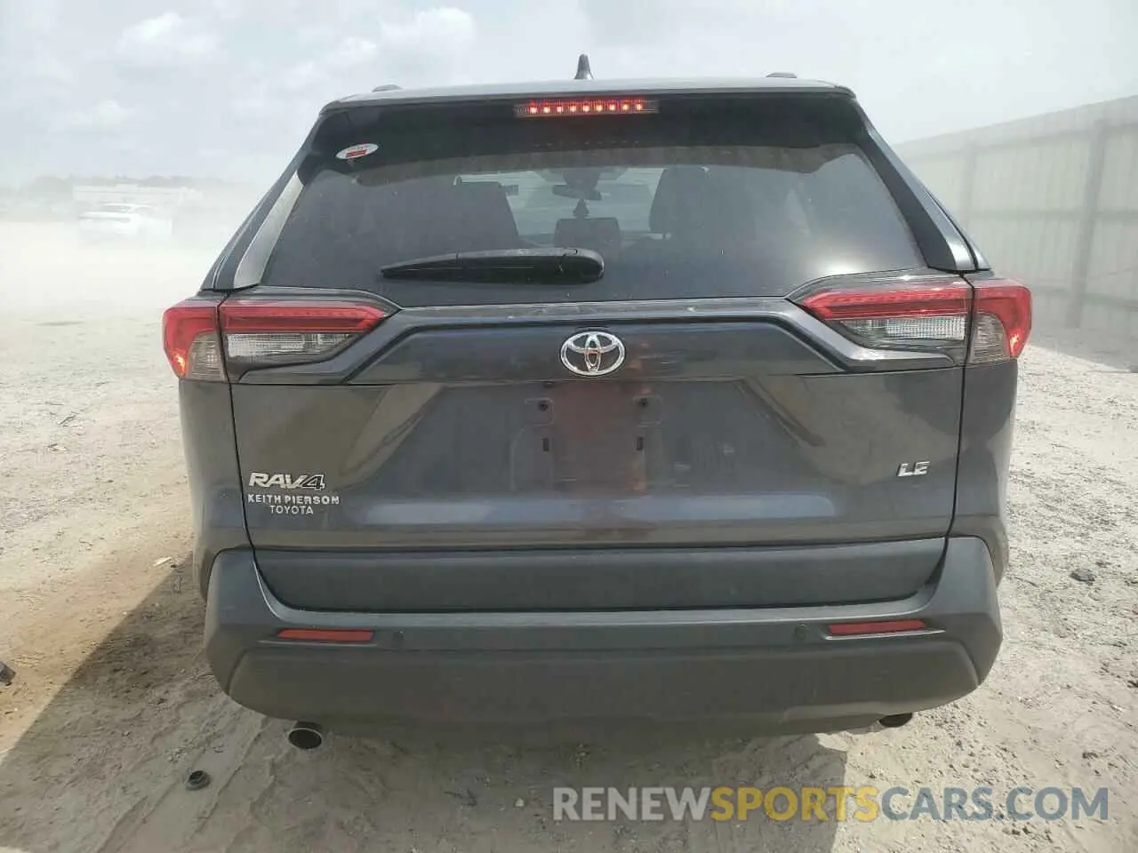 6 fotografías del automóvil dañado 2T3H1RFVXMC113951 TOYOTA RAV4 2021