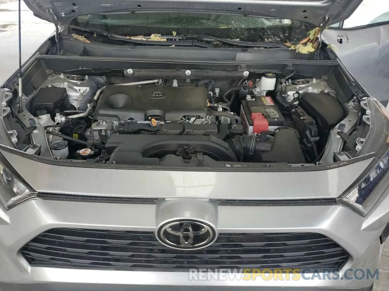 12 fotografías del automóvil dañado 2T3H1RFVXMC118387 TOYOTA RAV4 2021