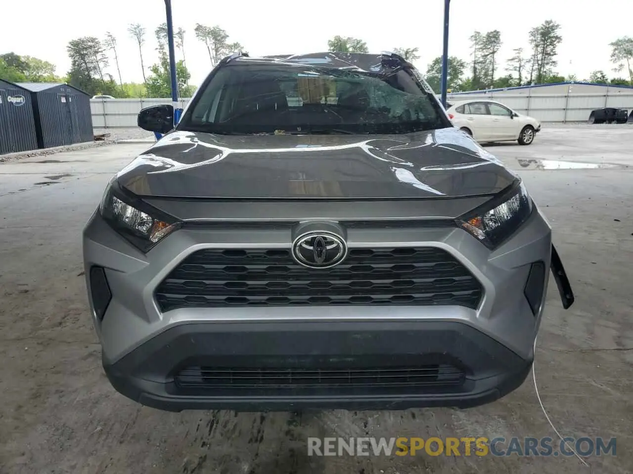 5 fotografías del automóvil dañado 2T3H1RFVXMC118387 TOYOTA RAV4 2021