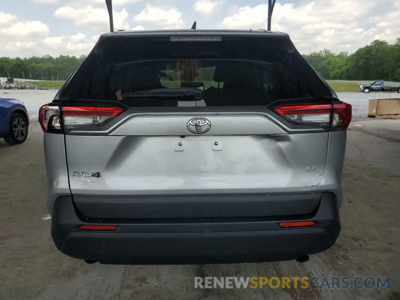 6 fotografías del automóvil dañado 2T3H1RFVXMC118387 TOYOTA RAV4 2021