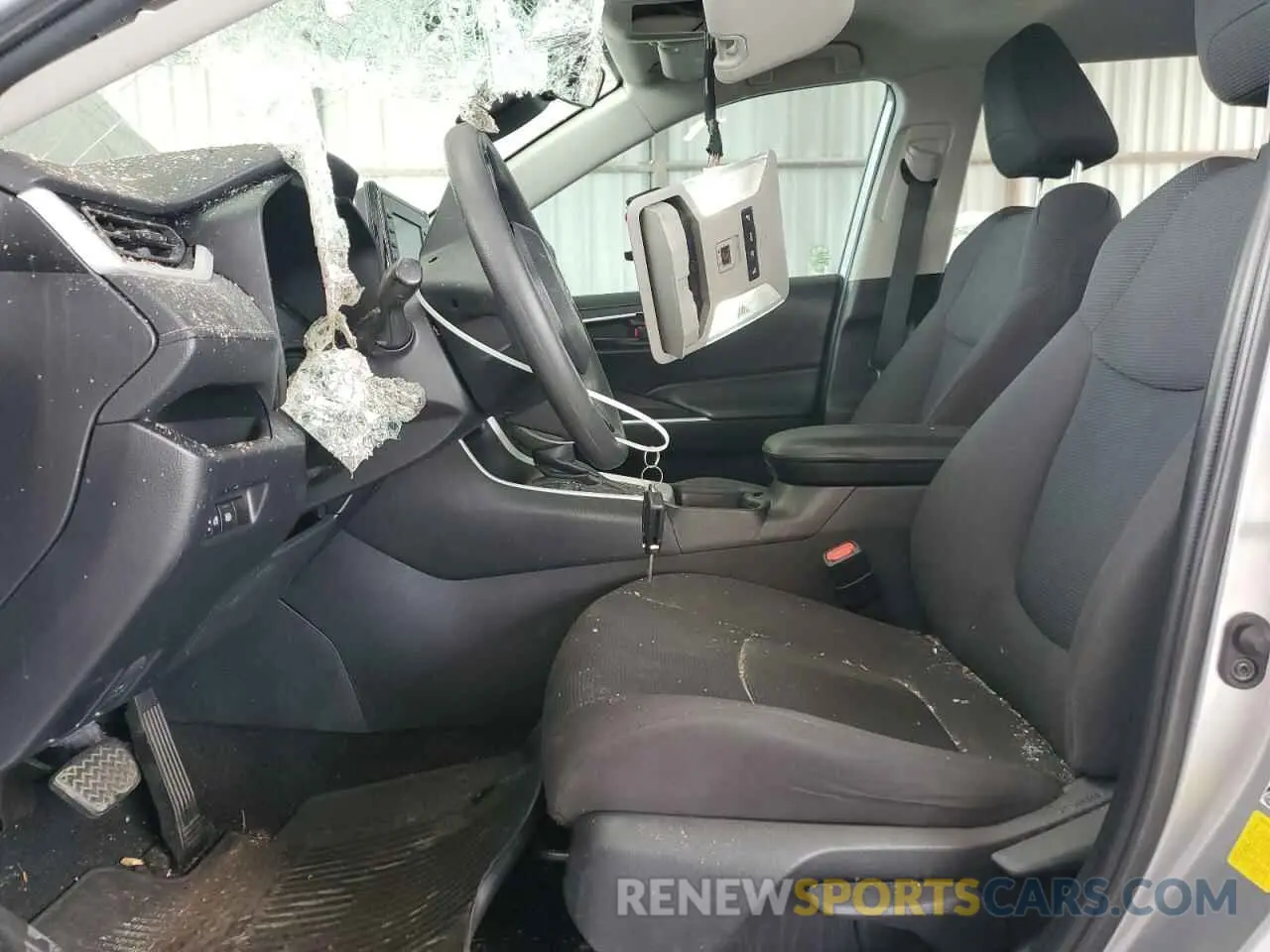 7 fotografías del automóvil dañado 2T3H1RFVXMC118387 TOYOTA RAV4 2021