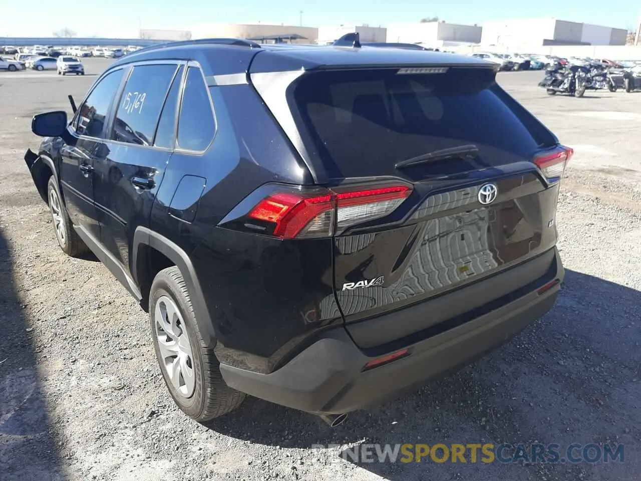 3 fotografías del automóvil dañado 2T3H1RFVXMC134945 TOYOTA RAV4 2021