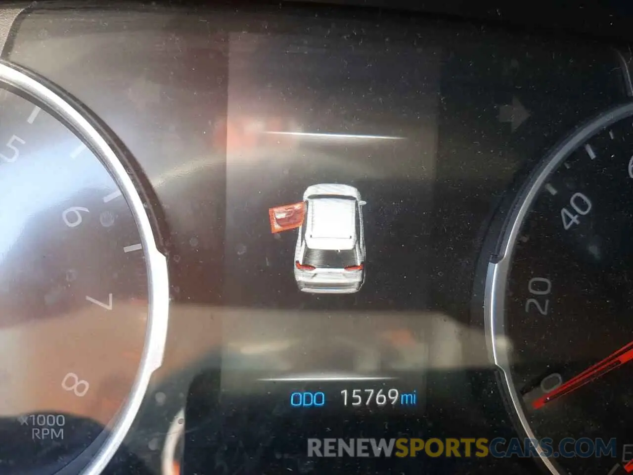 8 fotografías del automóvil dañado 2T3H1RFVXMC134945 TOYOTA RAV4 2021